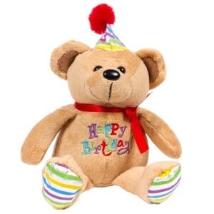 Happy Birthday Plush Teddy Bear